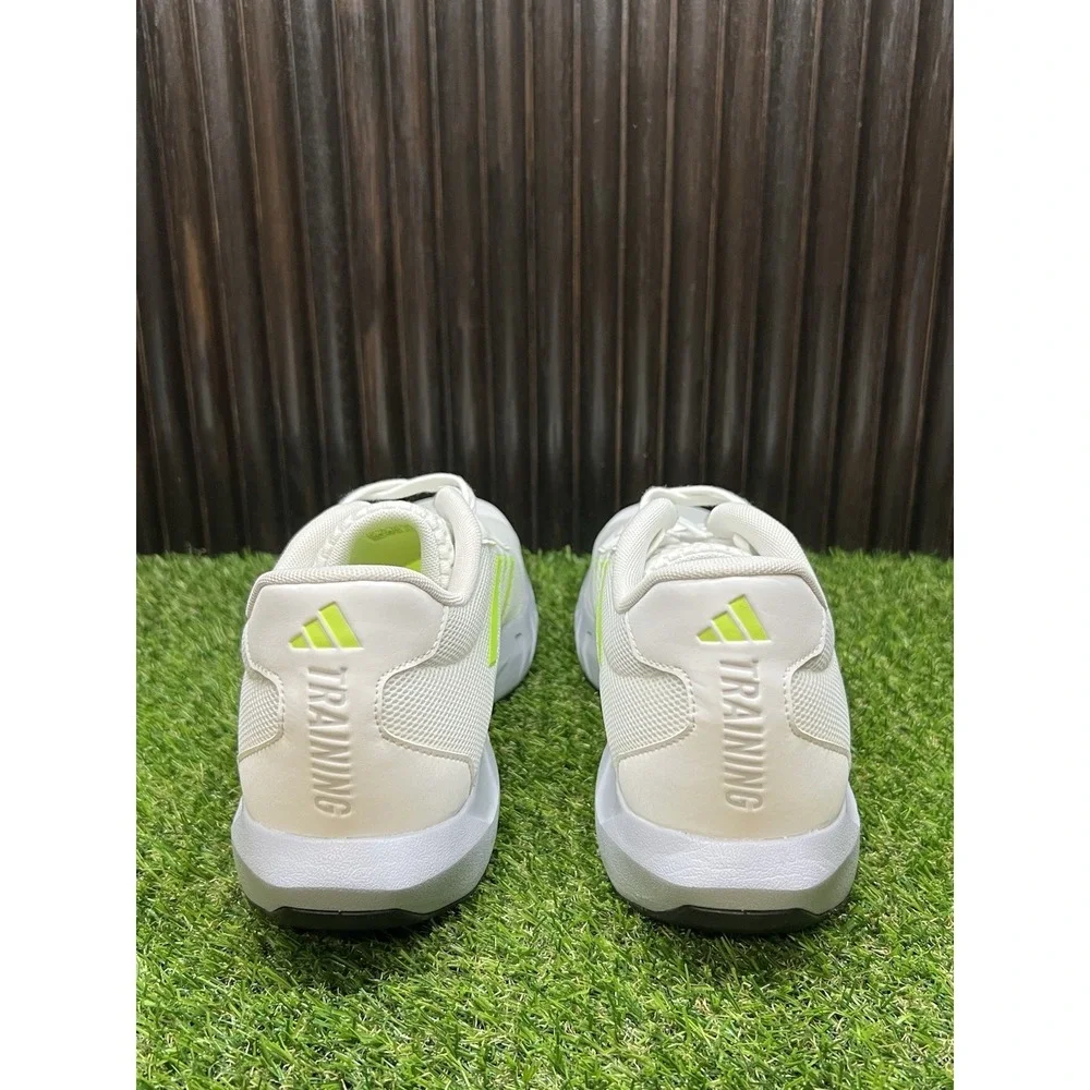 Size 12.5 - Adidas Amplimove White Lucid Lemon